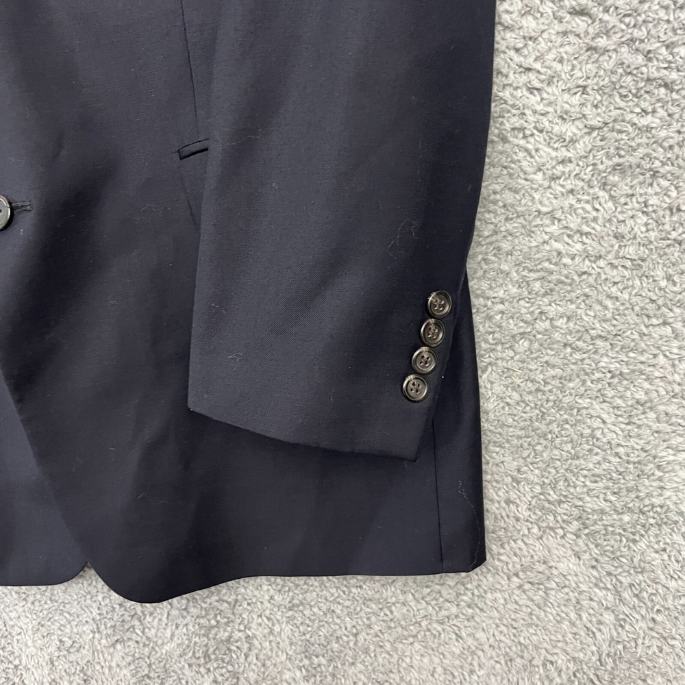Ralph Lauren Blazer Mens 42R Navy Blue Excellent Two Button Wool Jacket - Picture 7 of 15